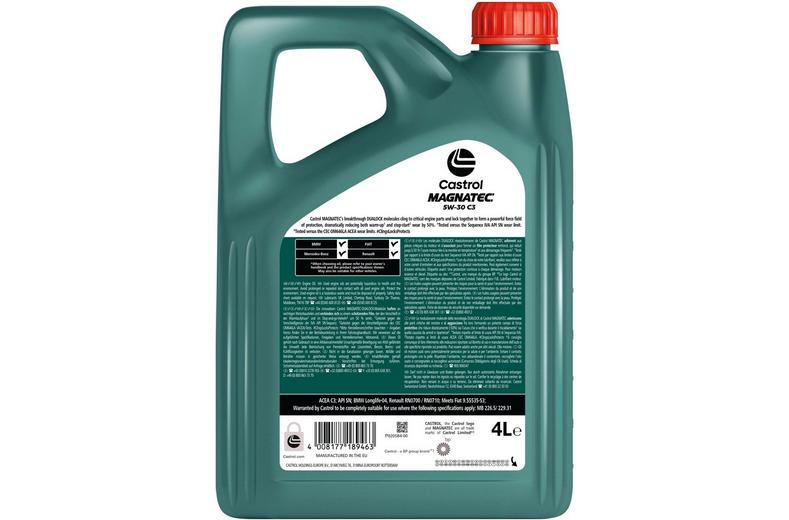 Castrol MAGNATEC 5W30 C3 Oil 4 Litre Castrol MAGNATEC 5W30 C3 Oil 4 Litre