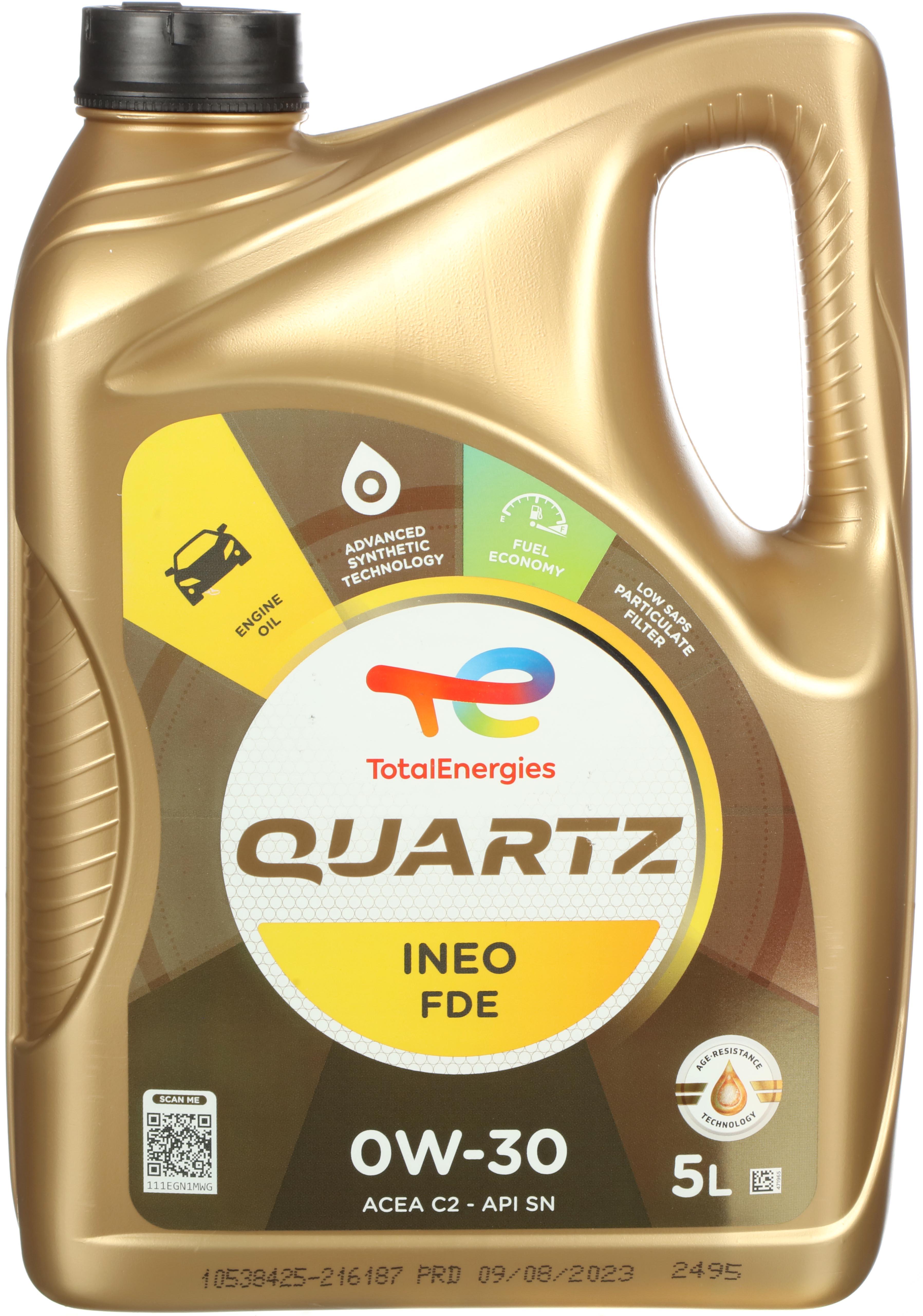 TotalEnergies Quartz INEO FDE 0W/30 5L