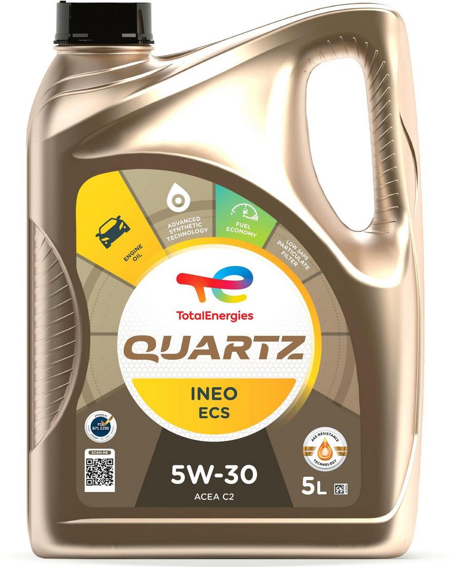 Total Quartz Ineo ECS 5W30 How effectively does the oil protect the engine?  100°C 