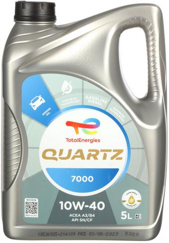 TotalEnergies Quartz 7000 10W/40 5L
