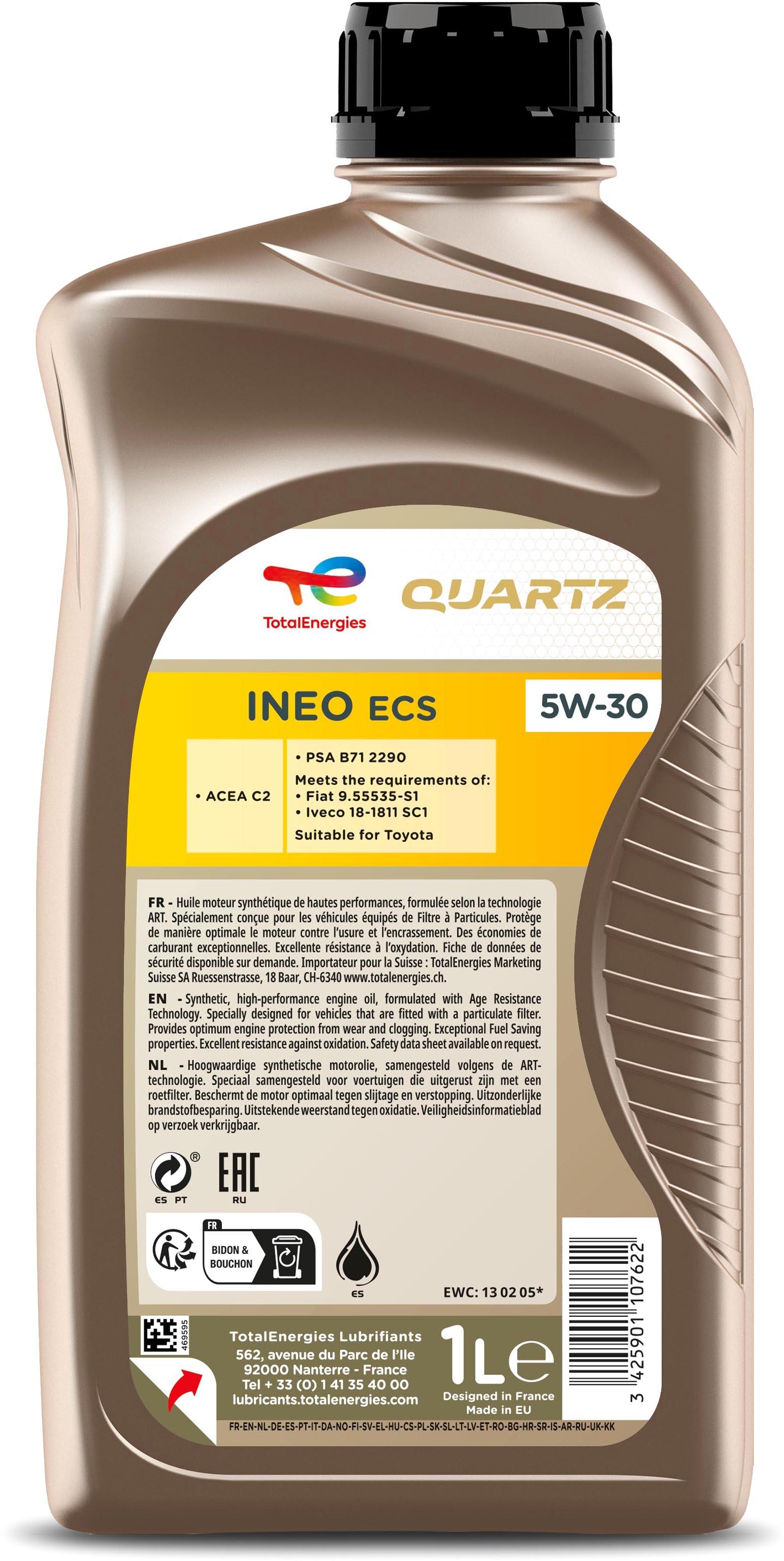 TotalEnergies Quartz INEO ECS 5W/30 1L