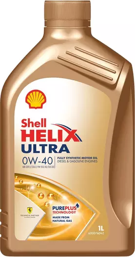 Shell Helix Ultra 0W-40 1L | Halfords UK