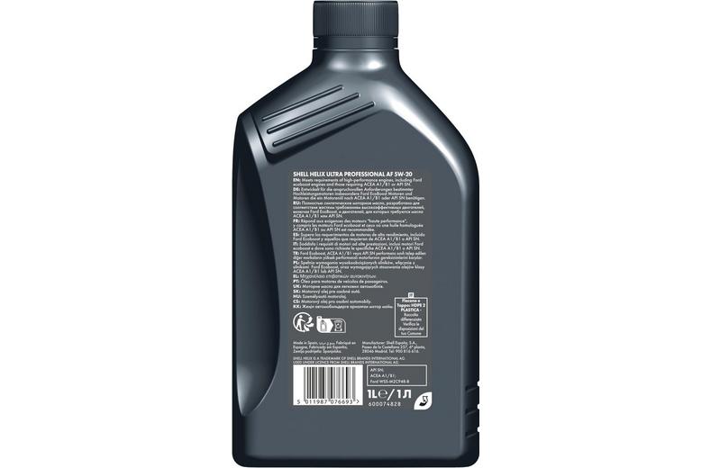 Shell Helix Ultra PRO AF 5W-20 1L Shell Helix Ultra PRO AF 5W-20 1L