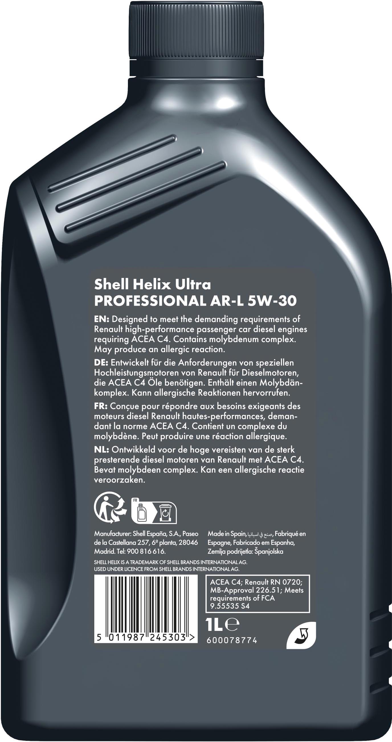 Shell Helix Ultra PRO AR-L 5W-30 1L