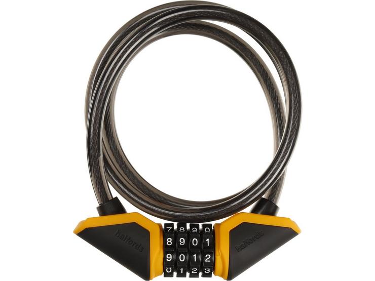 Halfords 120cm Cable Lock - Combination
