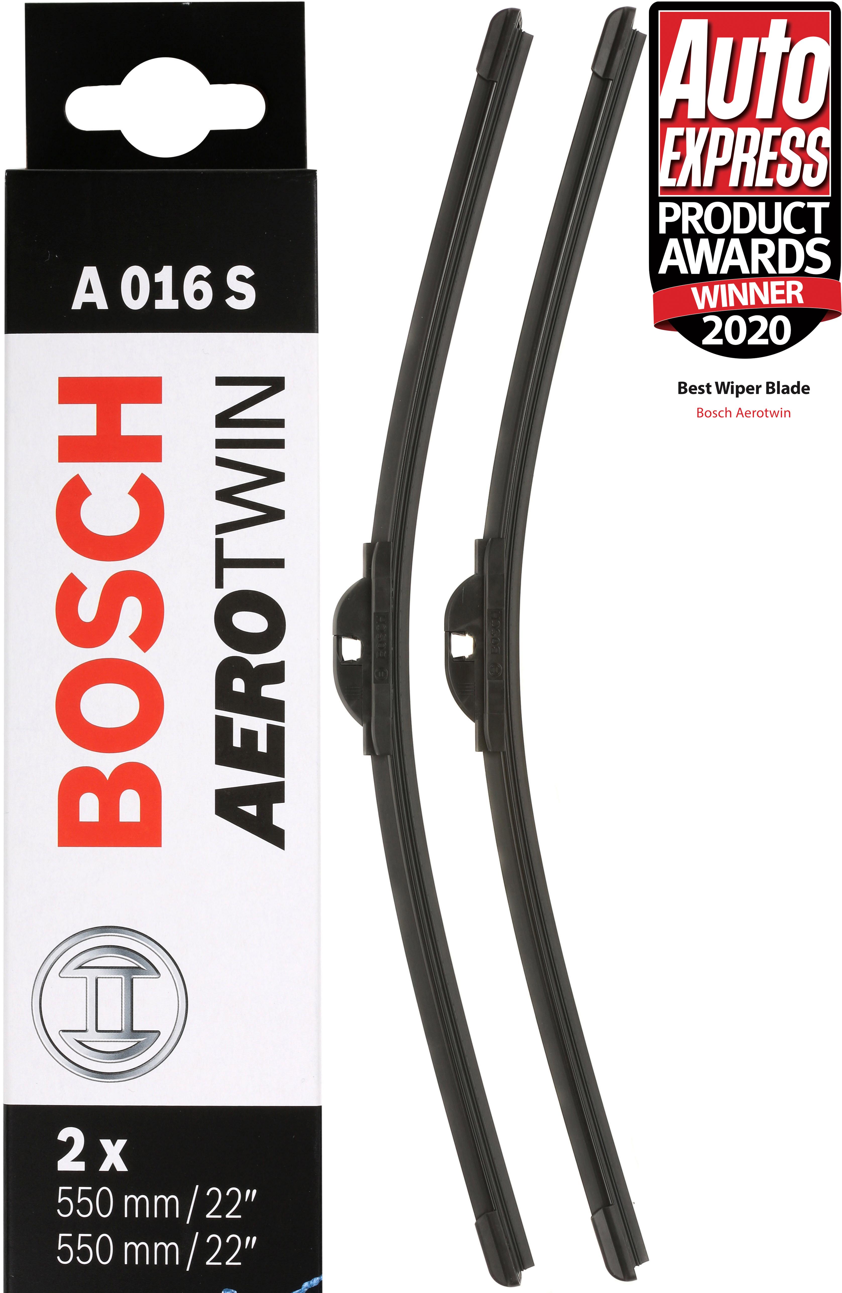 Bosch A016S Wiper Blades - Front Pair