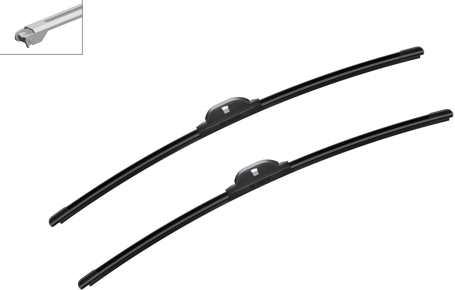 Bosch A016S Wiper Blades - Front Pair