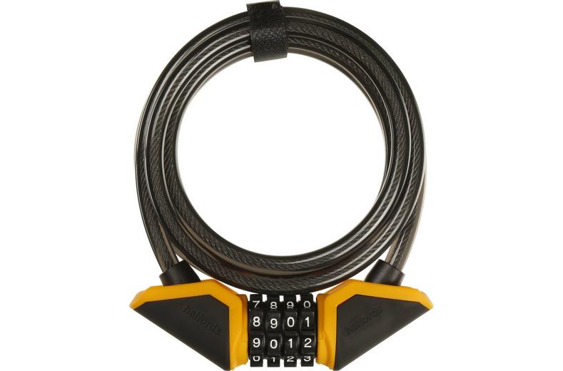 Halfords 185cm Cable Lock - Combination Halfords 185cm Cable Lock - Combination