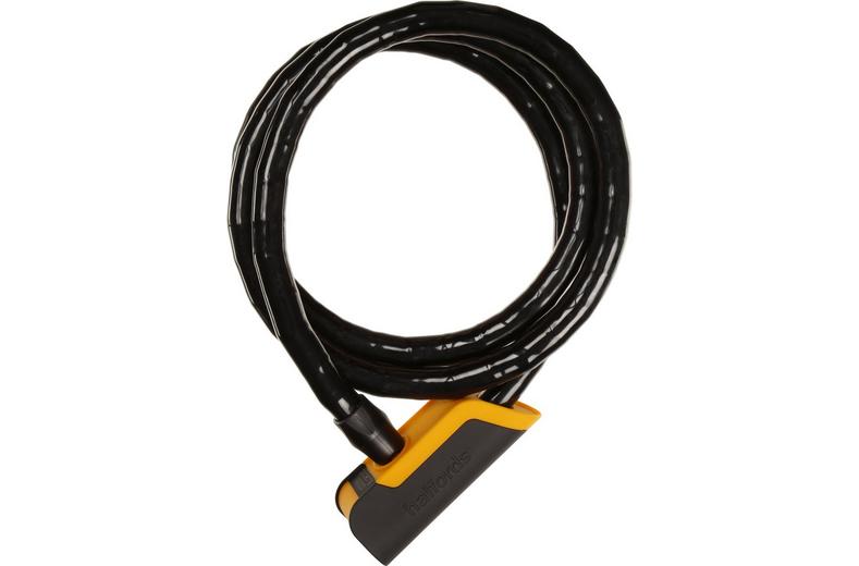 Halfords 150cm Armoured Cable - Key Halfords 150cm Armoured Cable - Key
