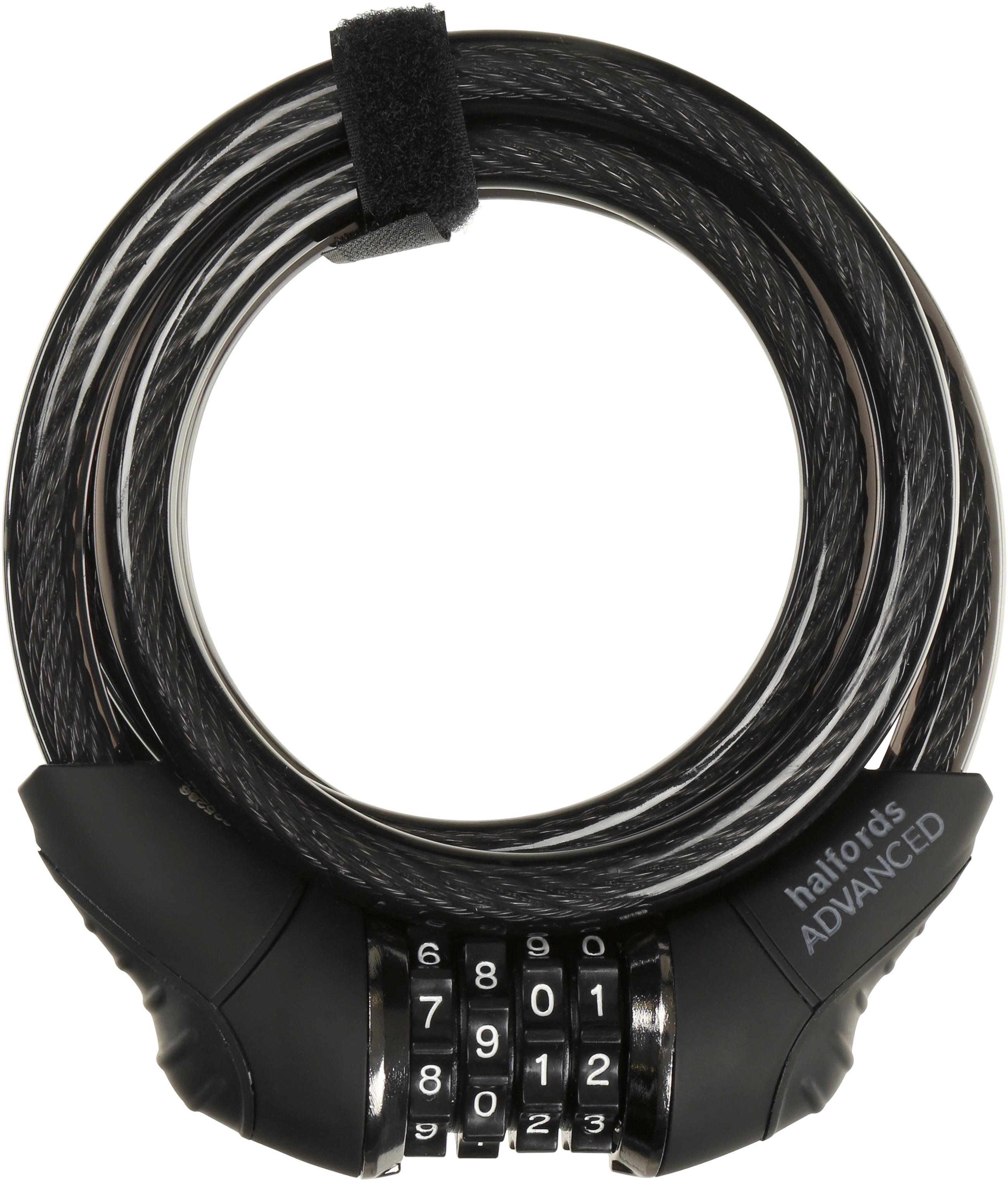 Halfords Advanced 185Cm Combination Lock