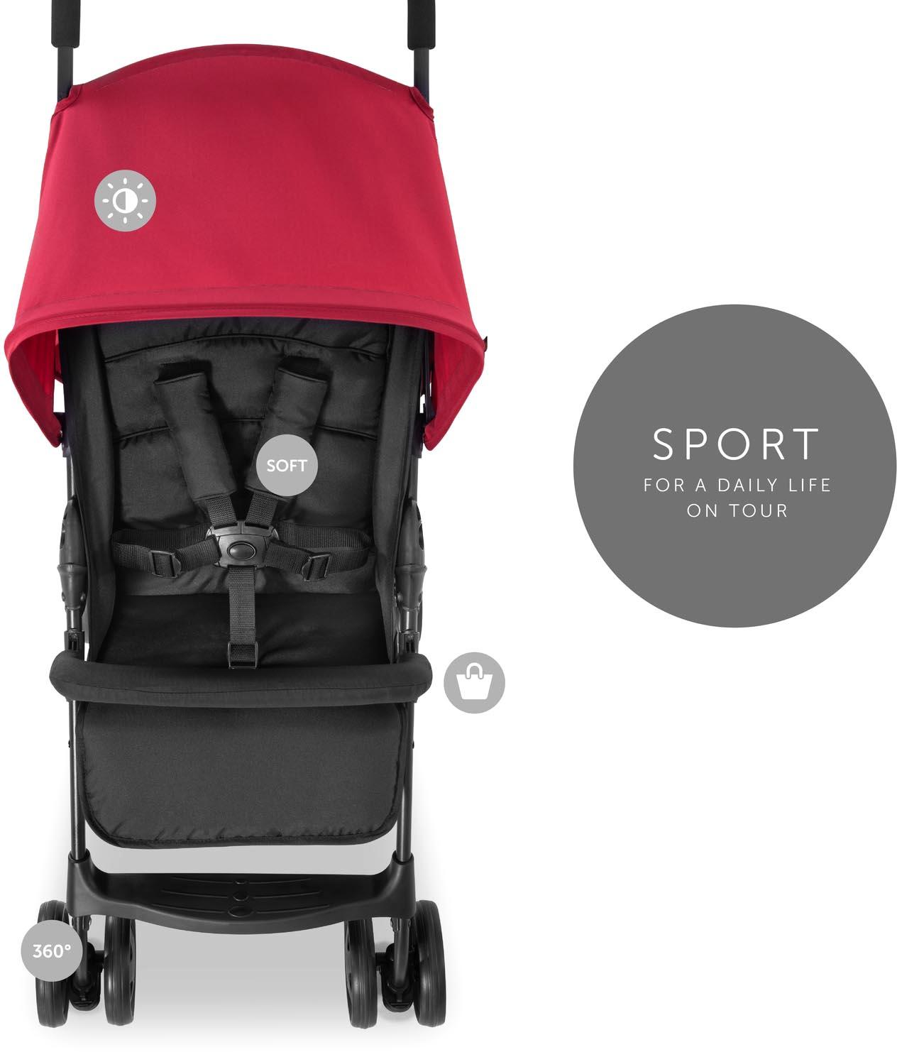 Hauck Sport Pushchair - Red