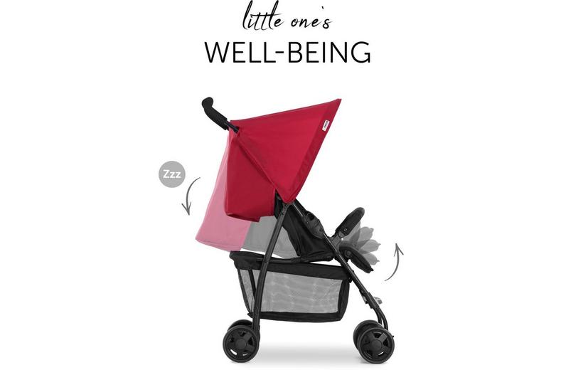 Hauck Sport Pushchair - Red Hauck Sport Pushchair - Red