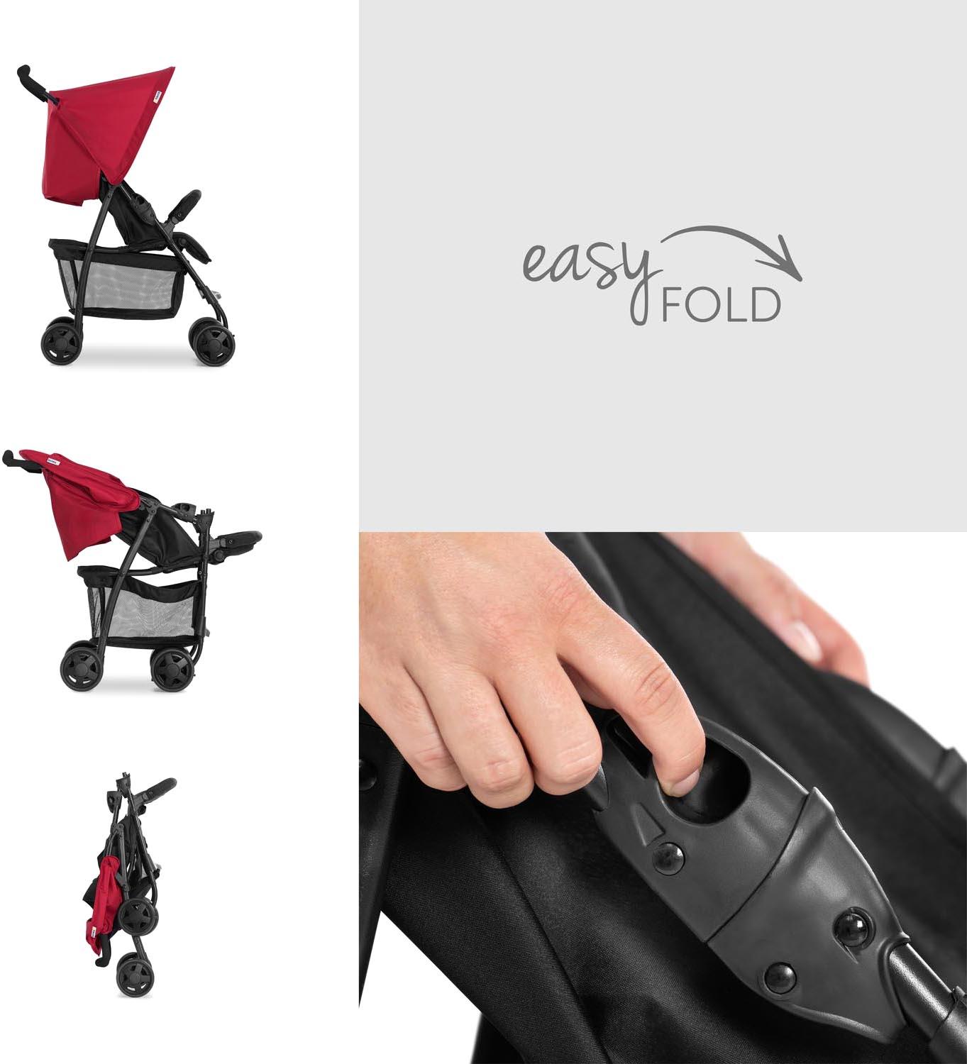 Hauck Sport Pushchair - Red