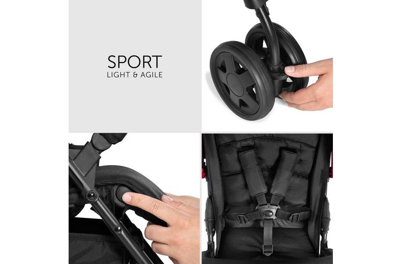 Hauck Sport Pushchair - Red Hauck Sport Pushchair - Red