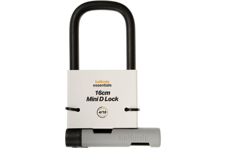 Halfords Essentials Mini D-Lock Halfords Essentials Mini D-Lock