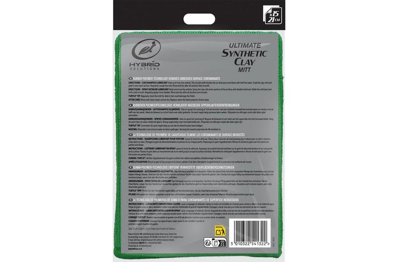 Turtle Wax Hybrid Solutions Ultimate Synthetic Clay Mitt Turtle Wax Hybrid Solutions Ultimate Synthetic Clay Mitt