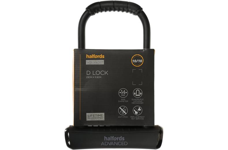 Halfords Advanced 23cm D lock Halfords Advanced 23cm D lock