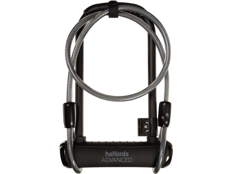 Halfords Advanced 23cm D-Lock - Key