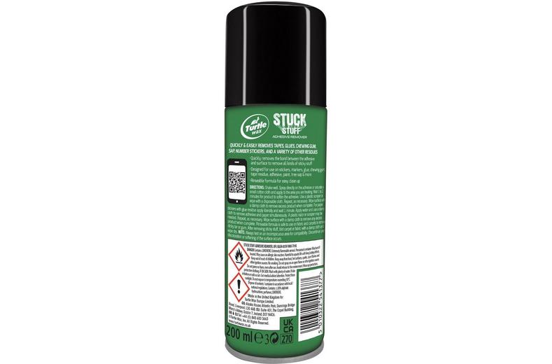 Turtle Wax Stuck Stuff Remover 200ml Turtle Wax Stuck Stuff Remover 200ml