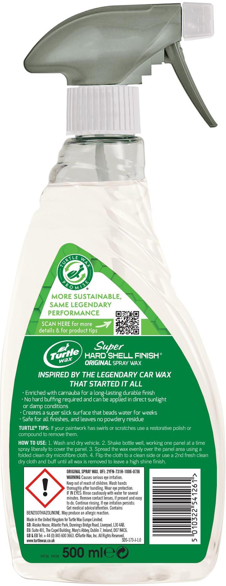 Turtle Wax Super Hard Spray Wax 500ml