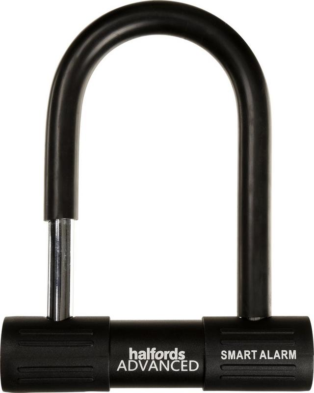 Halfords Advanced 23Cm Alarmed D Lock - Key | Extra 8% off for BC Members