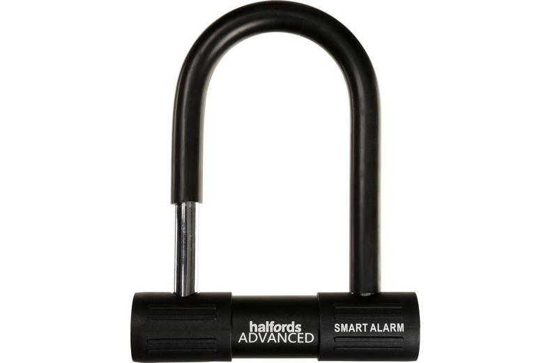 Halfords Advanced 23cm Alarmed D Lock - Key Halfords Advanced 23cm Alarmed D Lock - Key