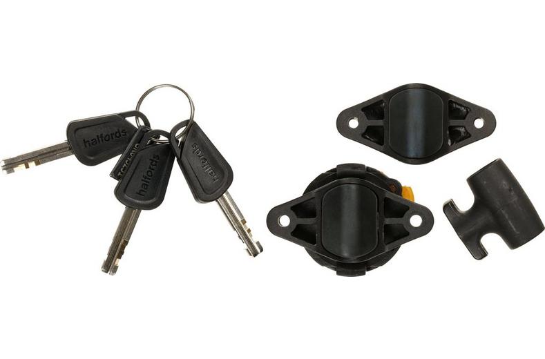 Halfords Advanced 23cm Alarmed D Lock - Key Halfords Advanced 23cm Alarmed D Lock - Key