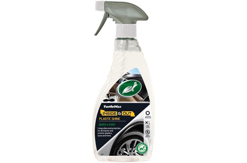 Turtle Wax Inside & Out Plastic Shine 500Ml Turtle Wax Inside & Out Plastic Shine 500Ml