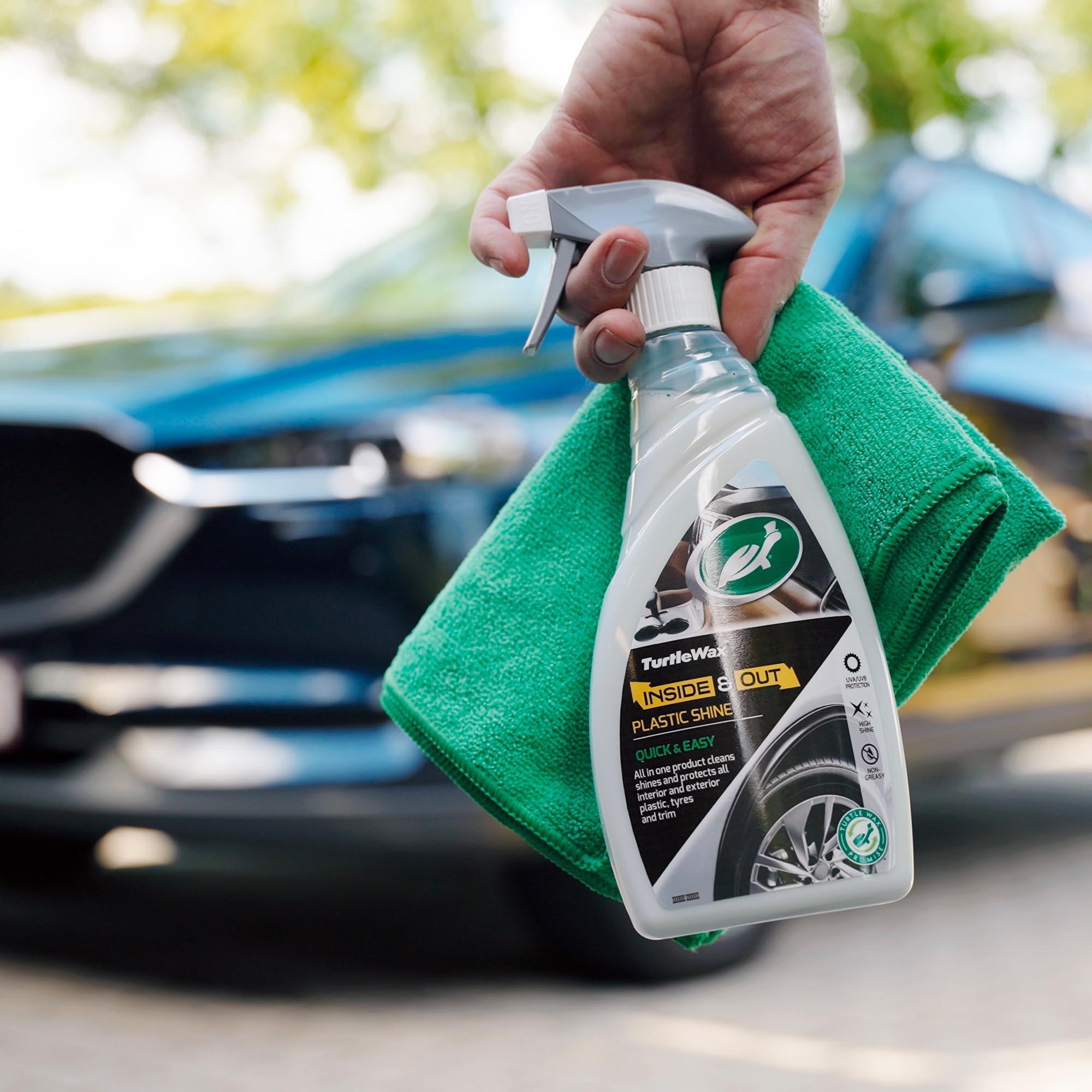 Turtle Wax Inside & Out Plastic Shine 500Ml
