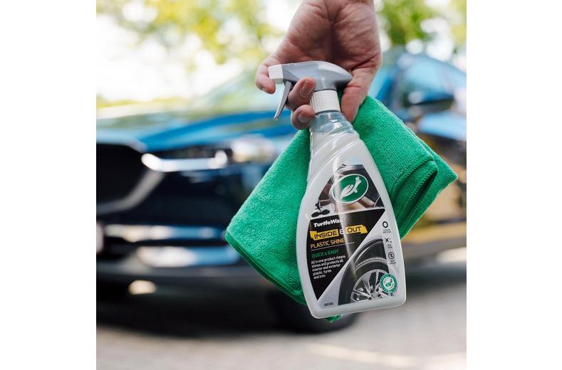 Turtle Wax Inside & Out Plastic Shine 500Ml Turtle Wax Inside & Out Plastic Shine 500Ml