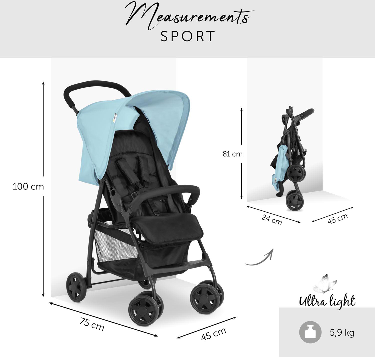 Hauck Sport Pushchair - Blue