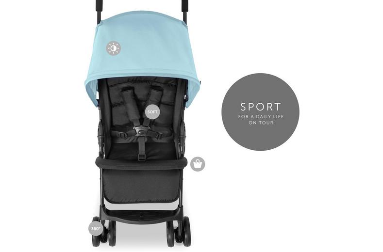 Hauck Sport Pushchair - Blue Hauck Sport Pushchair - Blue