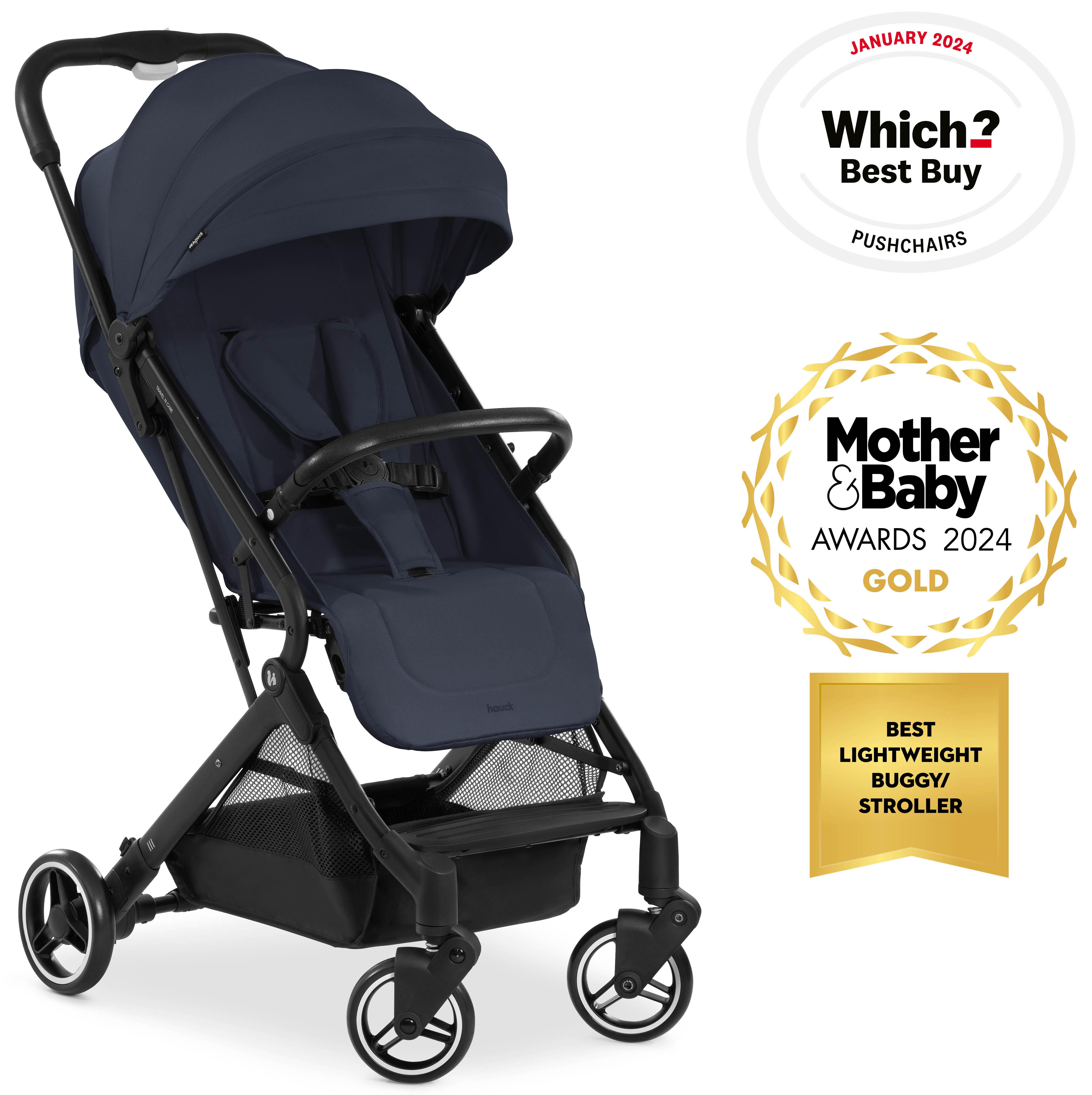 Hauck Travel N Care - Navy Blue