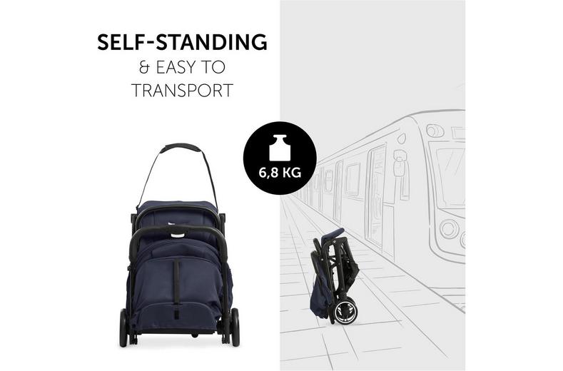 Hauck Travel N Care - Navy Blue Hauck Travel N Care - Navy Blue