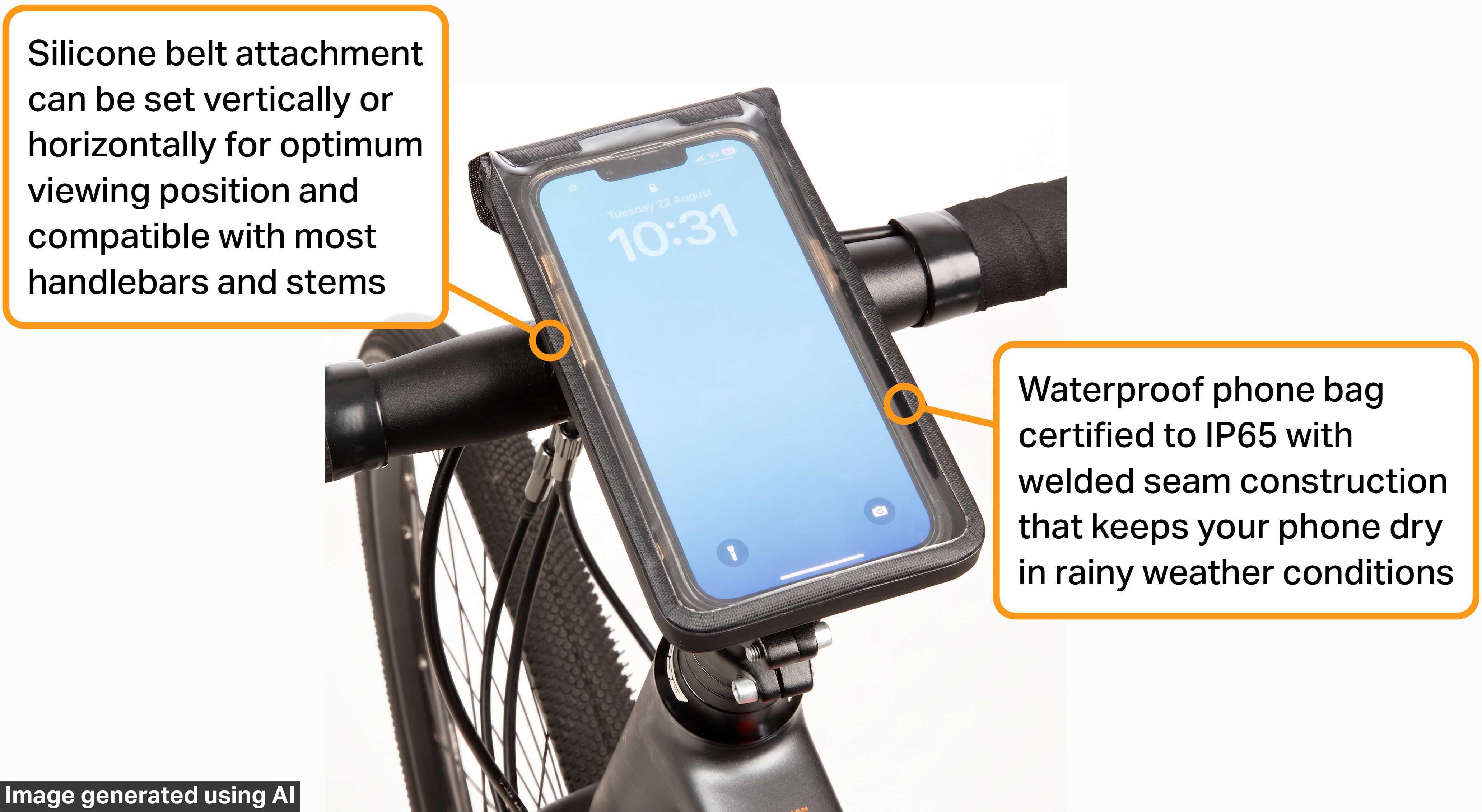 Halfords Advanced Waterproof Phone Mount