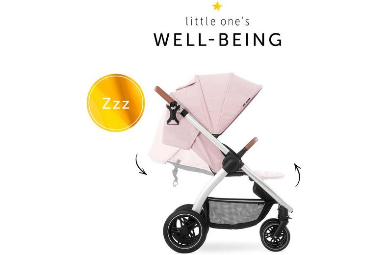 Hauck Uptown Pushchair - Rose Hauck Uptown Pushchair - Rose