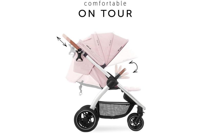 Hauck Uptown Pushchair - Rose Hauck Uptown Pushchair - Rose