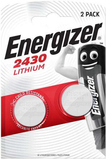 Energizer CR2430 Lithium Battery - 2 Pack