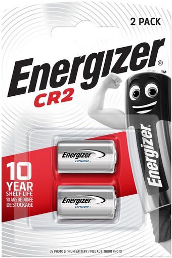 Energizer CR2 Lithium Photo Battery - 2 Pack
