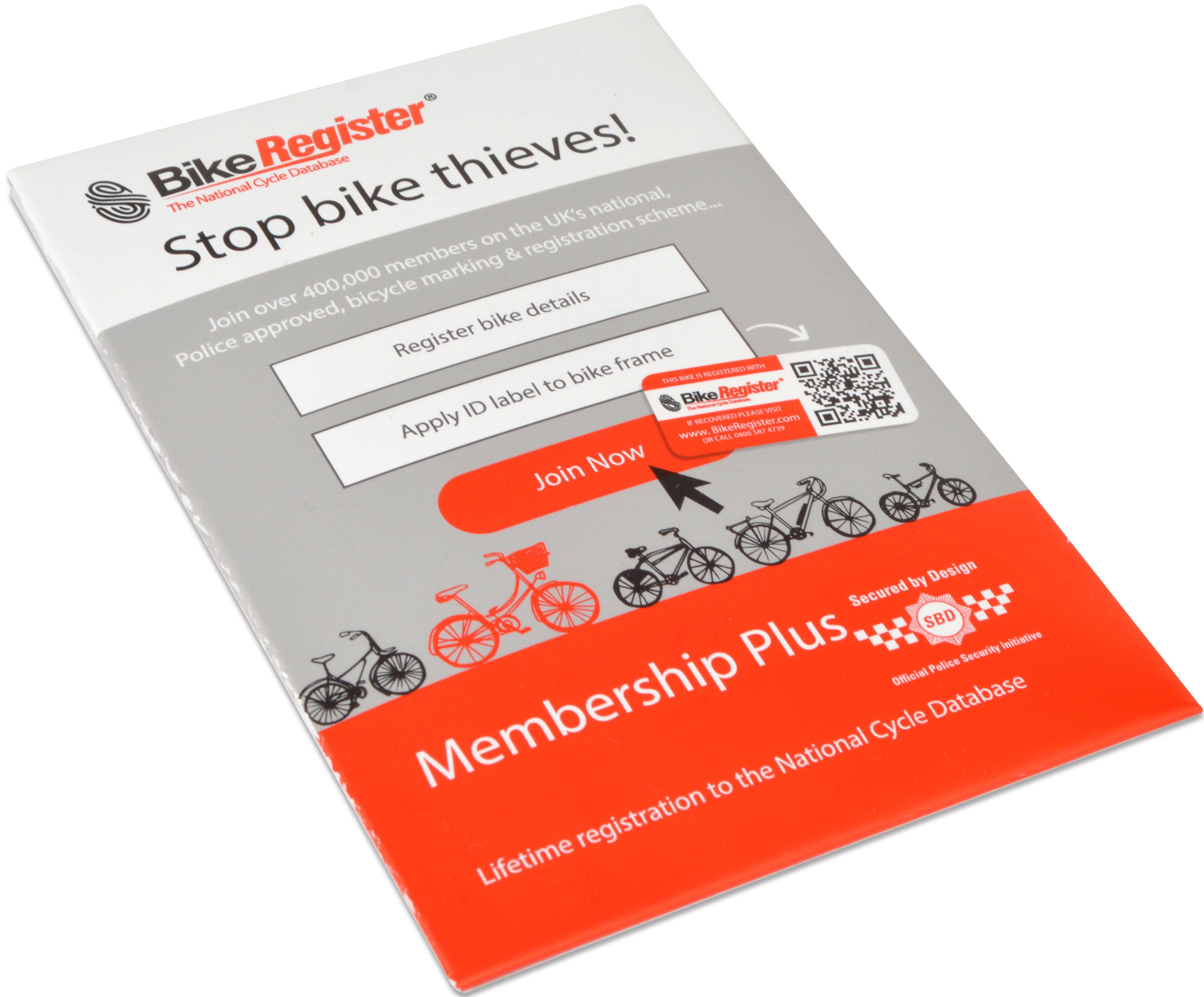 BikeRegister Membership Plus Kit