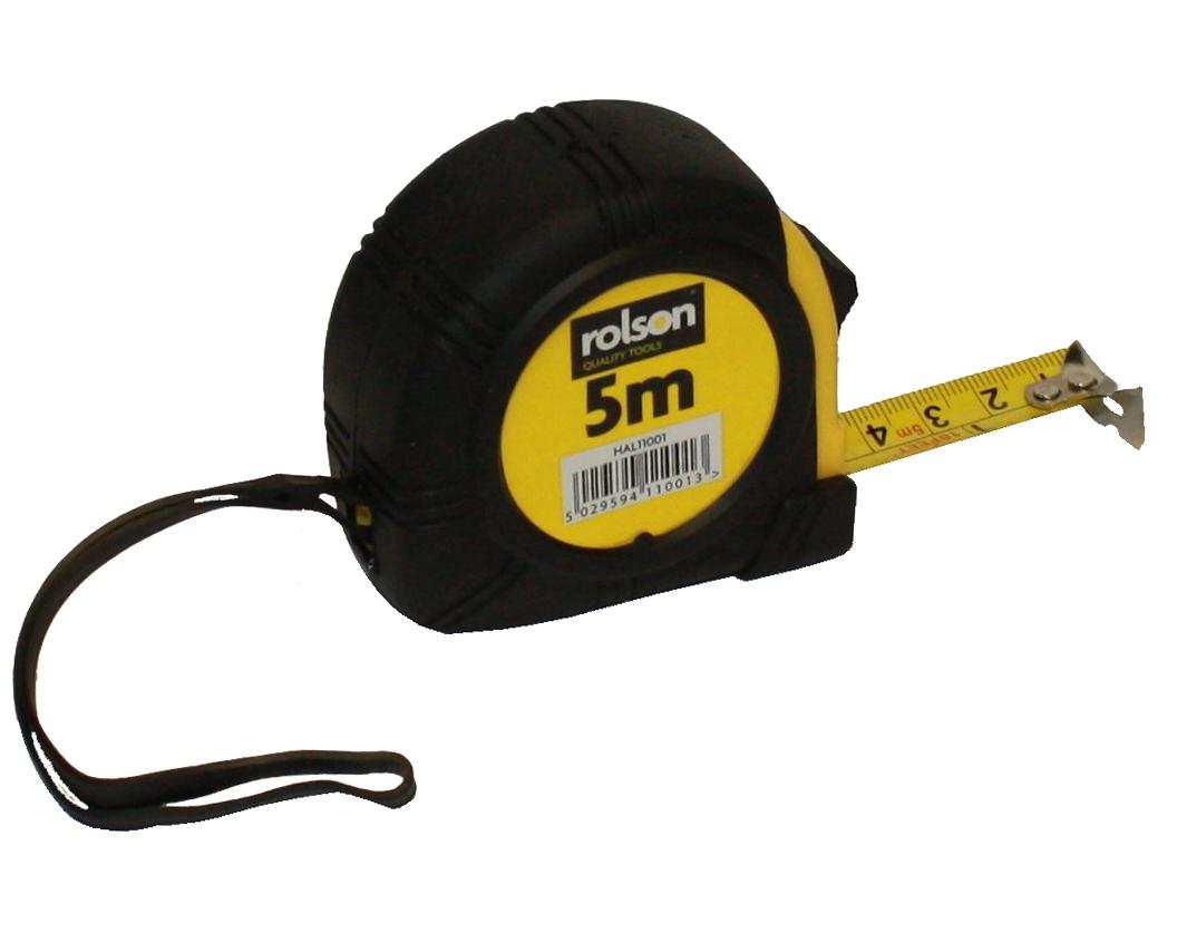 Rolson 5 Metre Tape Measure