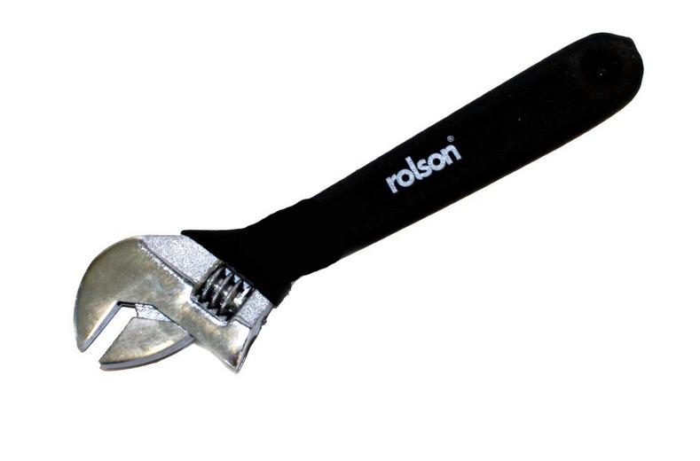 Rolson 200mm Adjustable Wrench Rolson 200mm Adjustable Wrench