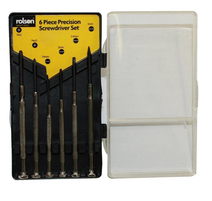 Rolson precision screwdriver set sales