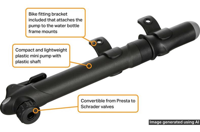 Halfords Essentials Mini Pump Halfords Essentials Mini Pump