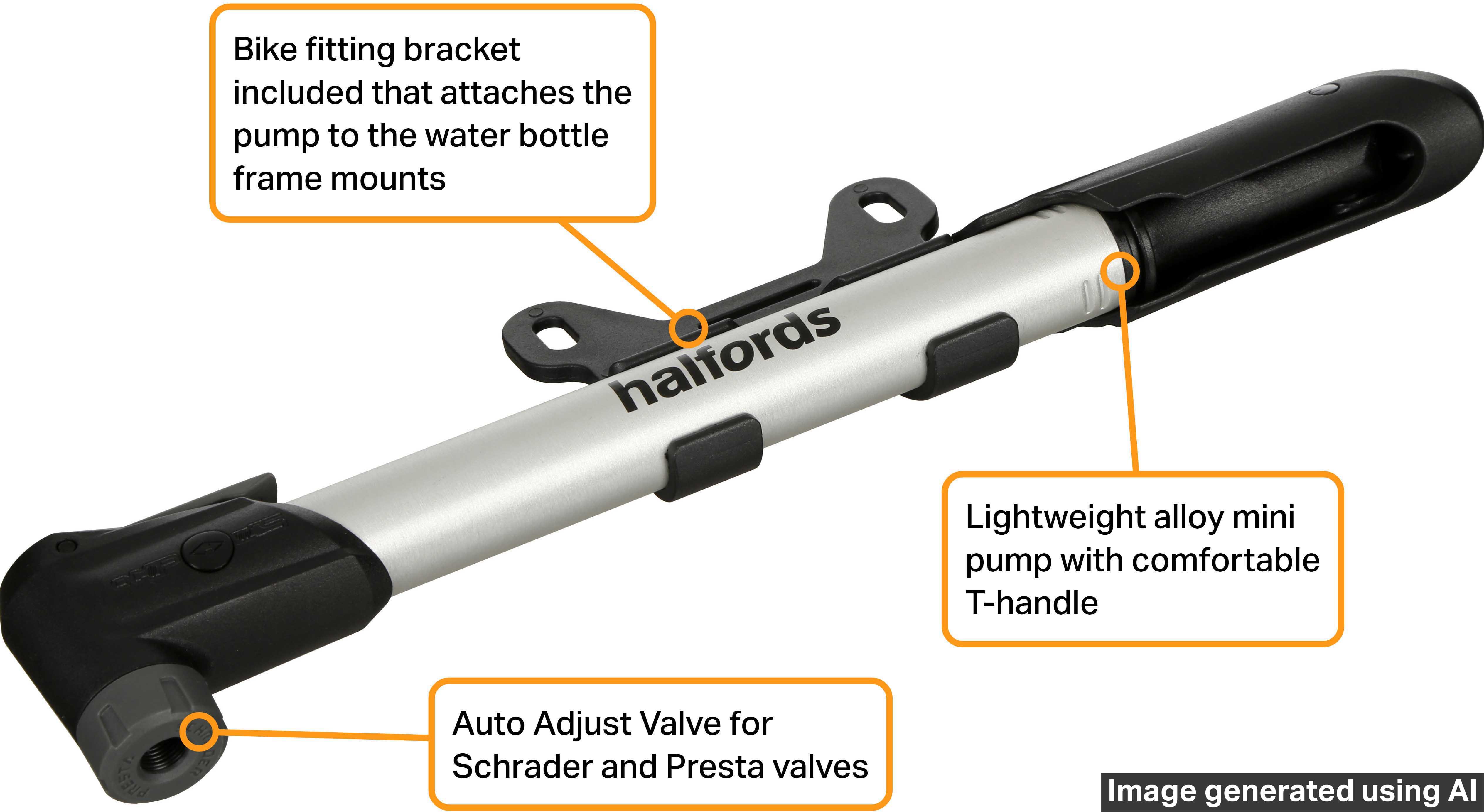Halfords Alloy Bike Pump