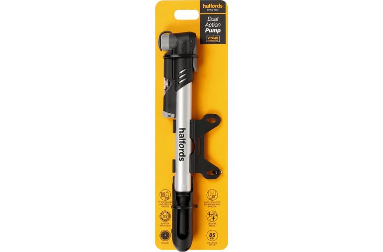 Halfords Dual Action Bike Pump Halfords Dual Action Bike Pump