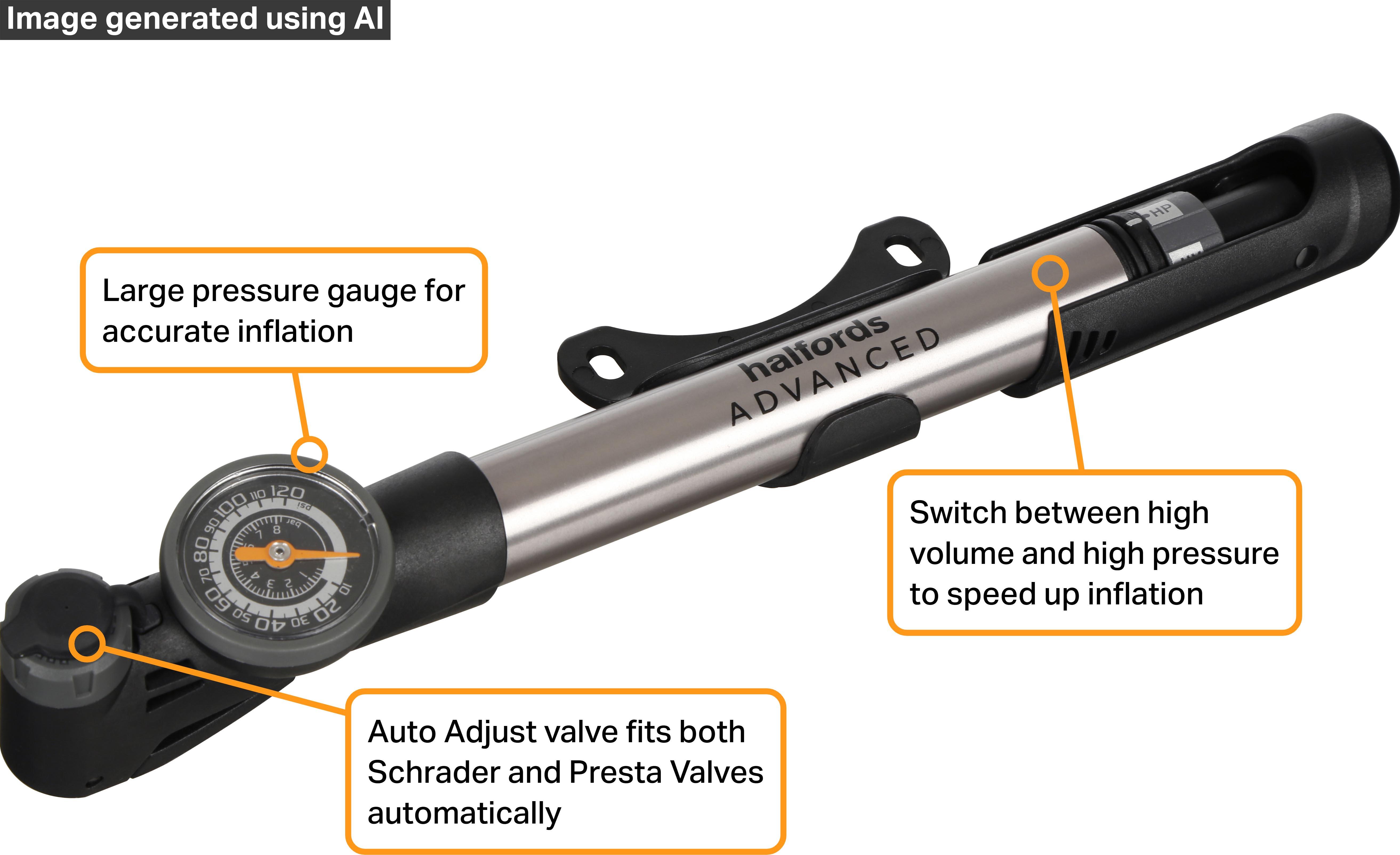 Halfords Advanced High Pressure High Volume Pump