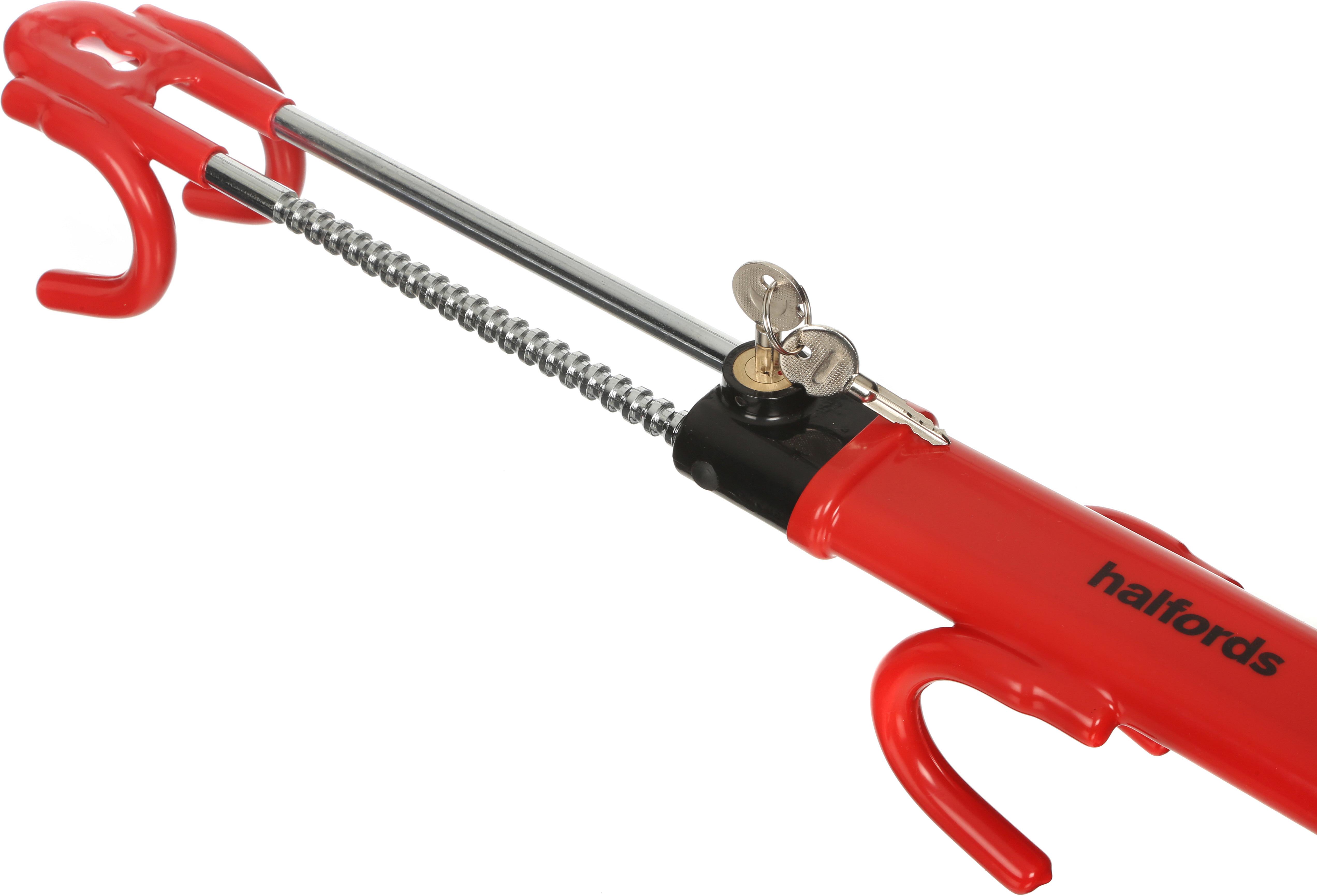 Halfords Double Bar Steering Wheel Lock