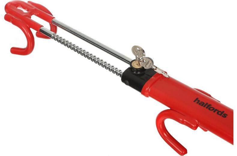 Halfords Double Bar Steering Wheel Lock Halfords Double Bar Steering Wheel Lock