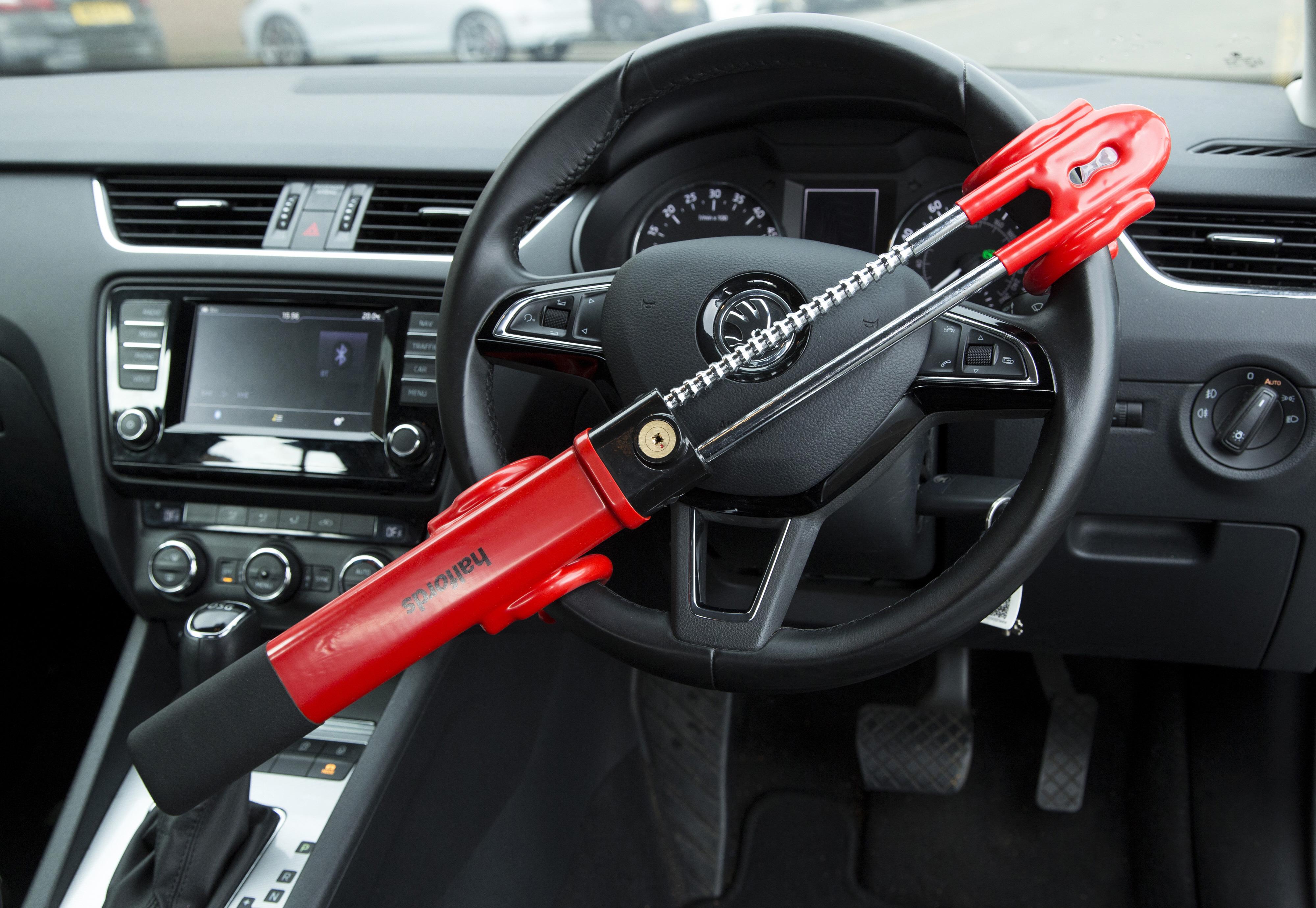 Halfords Double Bar Steering Wheel Lock